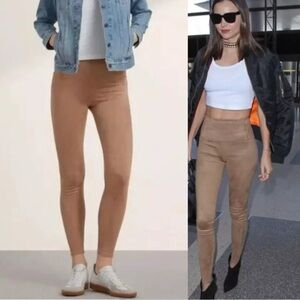 Wilfred Free by Aritzia Daria Suede Legging in Camel